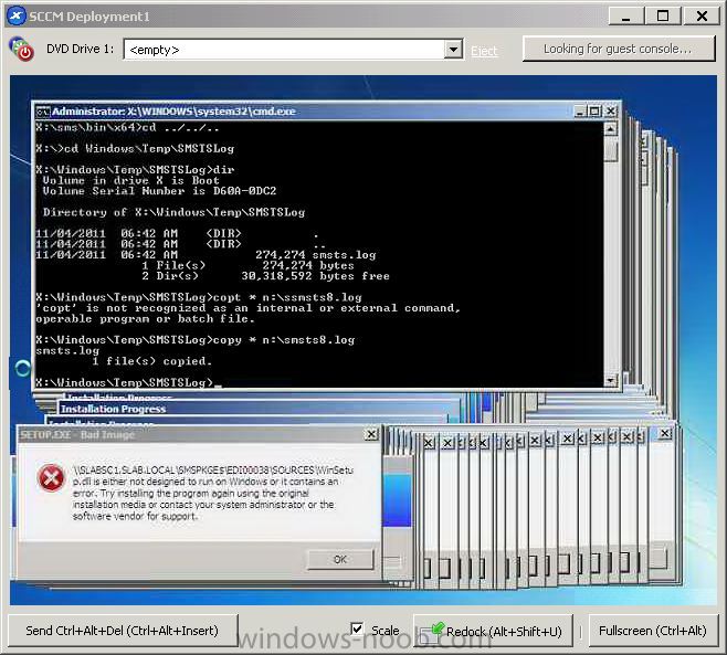 SCCM 2007 R2 - Capture and Build Win 7 enterprise w/SP1 - WinSetup.dll ...