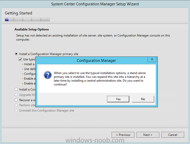 Install System Center Configuration Manager Console Install