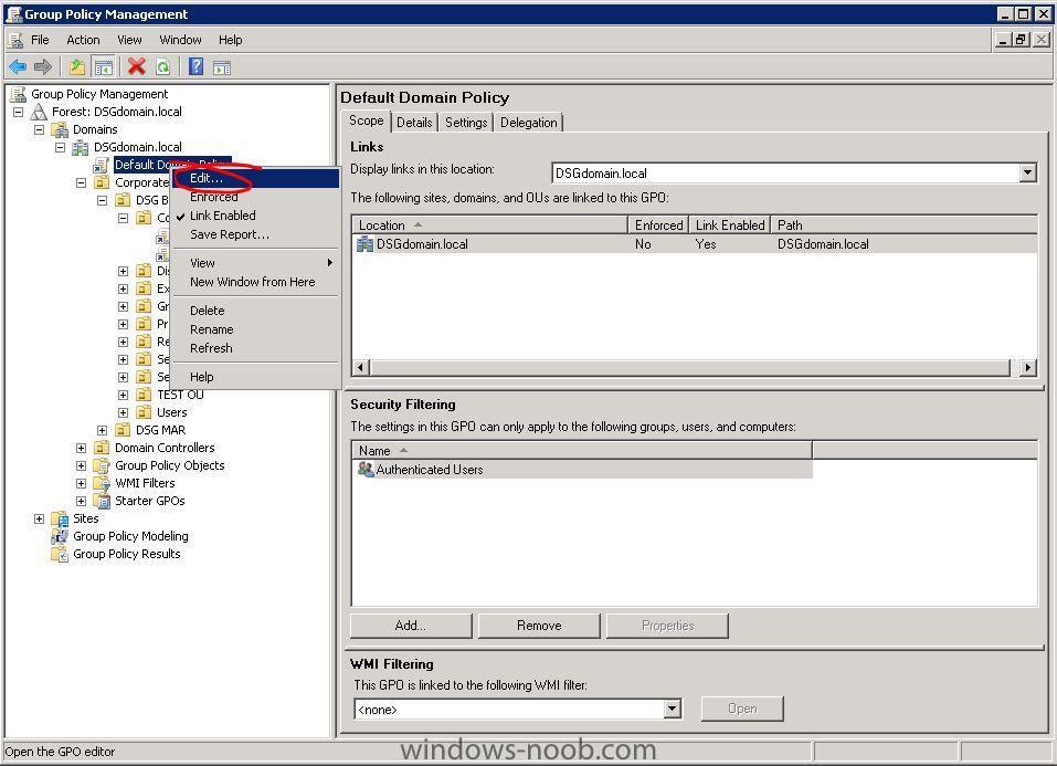 Guide Enable RDP With GPO Group Policy Windows Noob Com