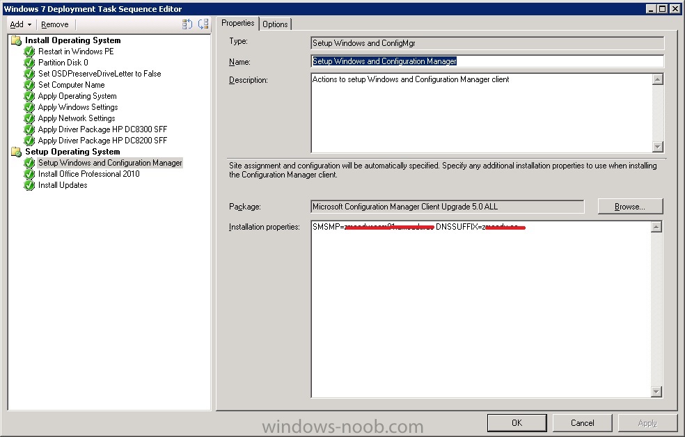 how to install sccm 2012 client on windows 7