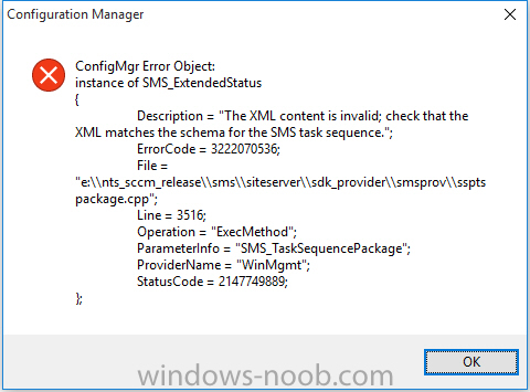 Can´t Edit Task Sequece After Crash - Configuration Manager 2012 - Www ...