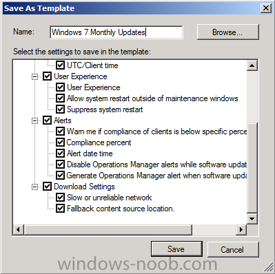 call the template Windows 7 Monthly Updates.png